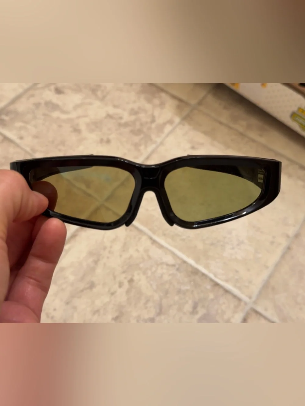LG AG-S100 3D Glasses Active Shutter without charging cable black